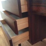 Bureau scandinave des années 50-60 en noyer