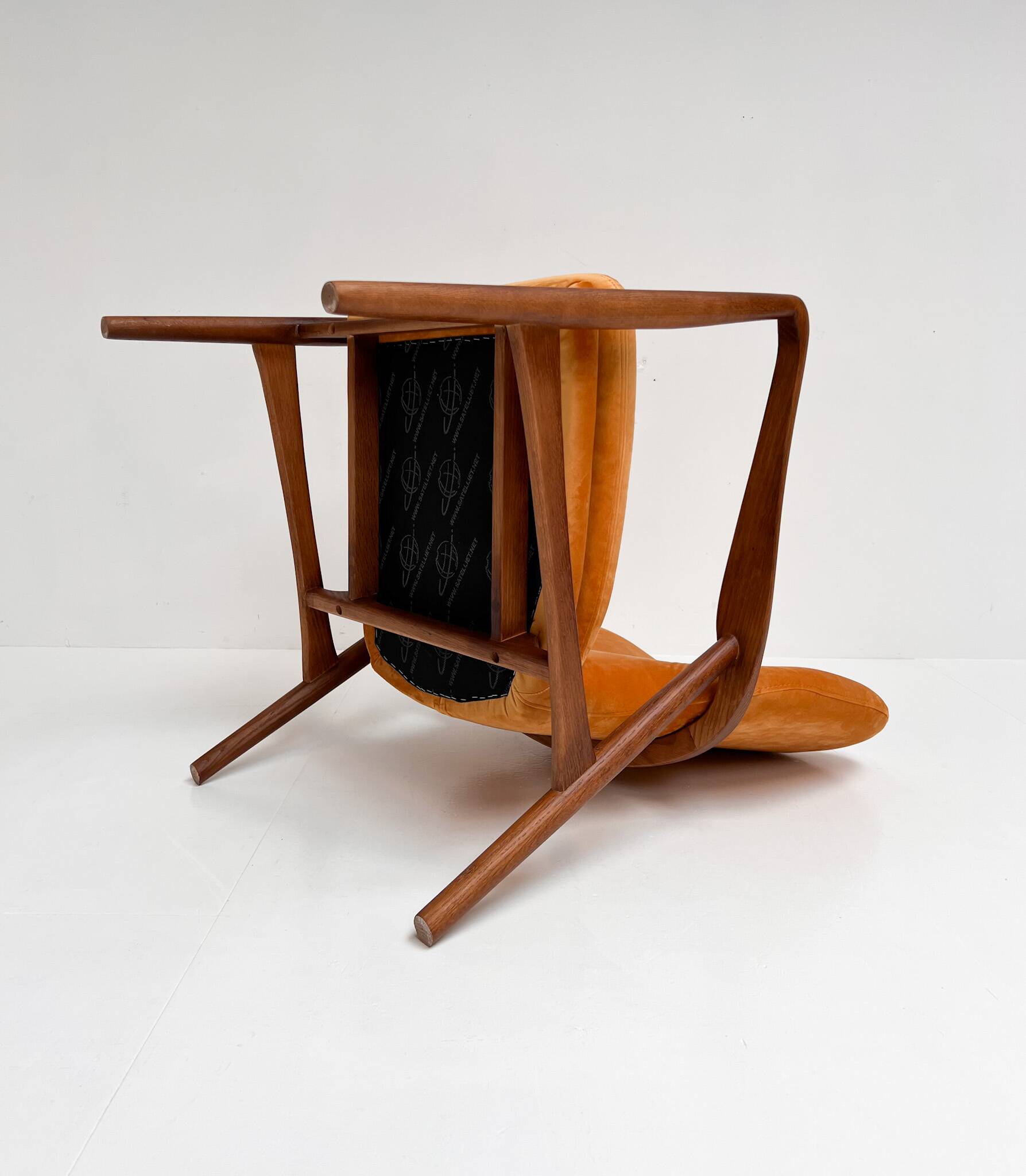 Dutch design chair by Satelliet, 1970s