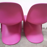 Pair of Panton chairs by Verner Panton, Vitra