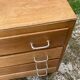 Commode vintage pieds compas