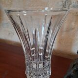Vase cristal taillé