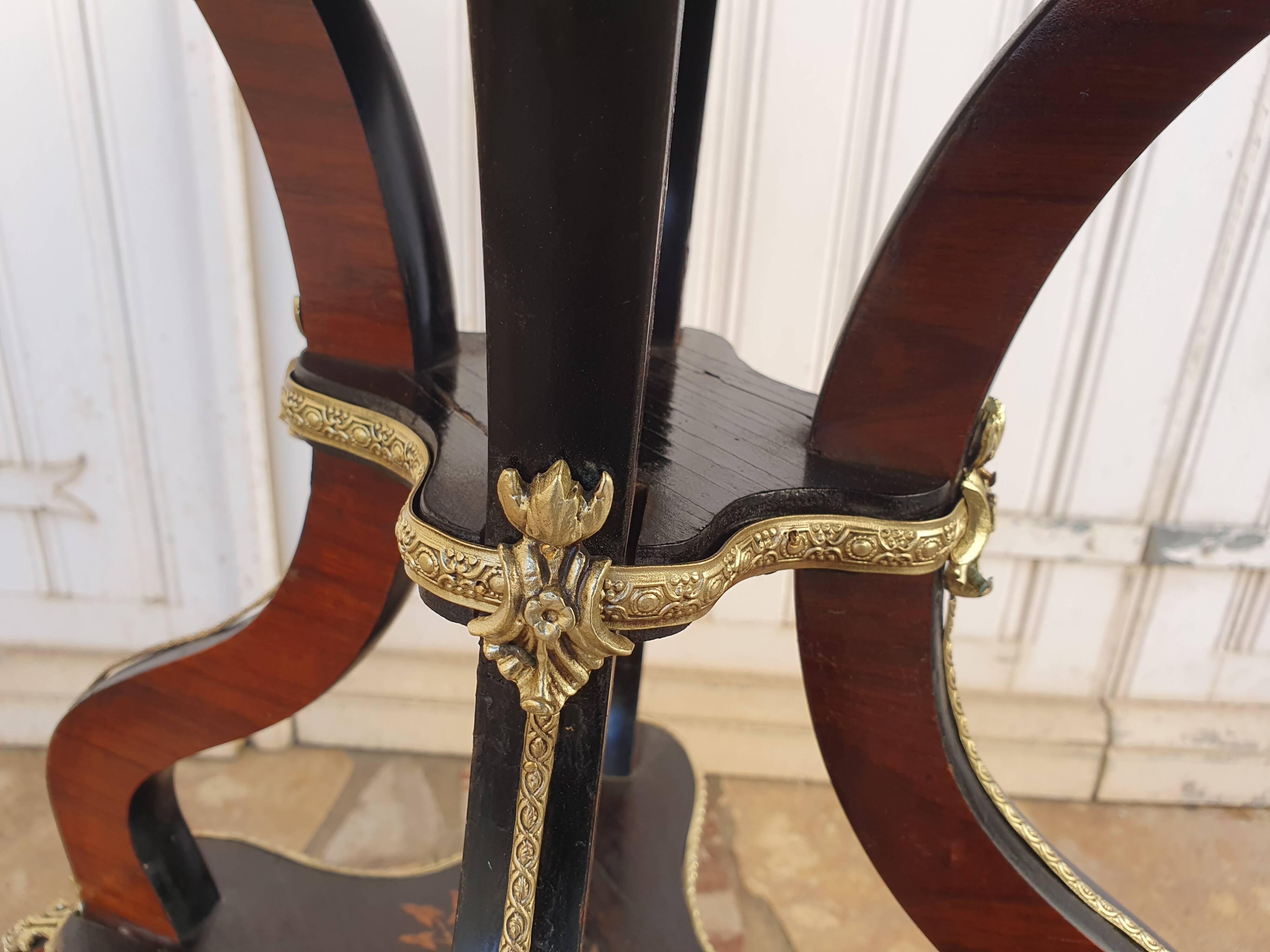 Napoleon III planter in marquetry, 1860 period