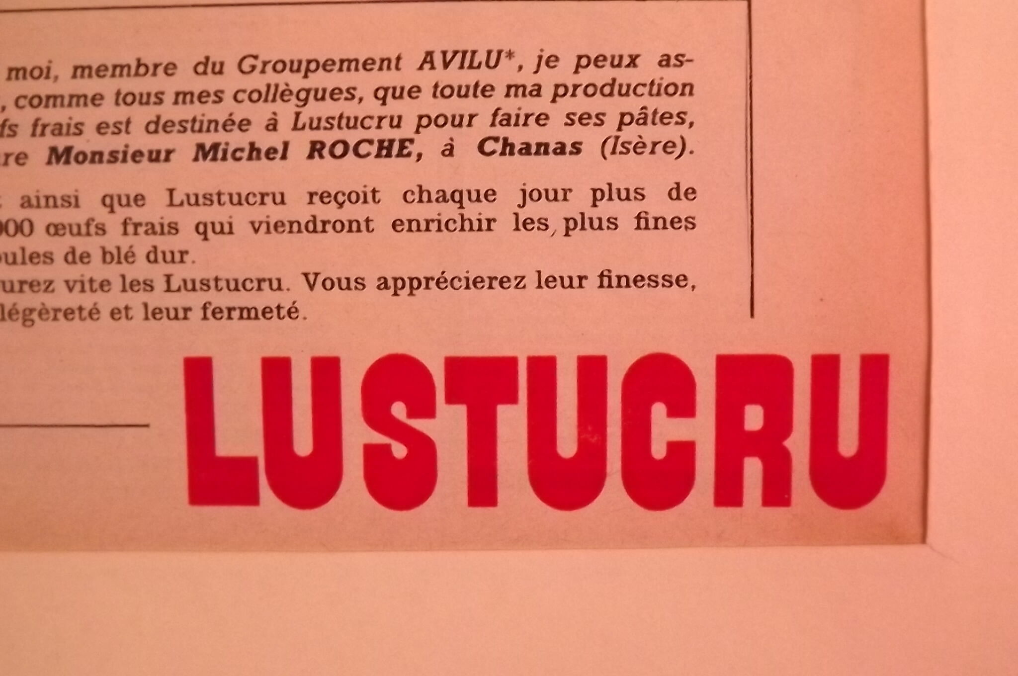 Poster pub Lustucru 1960