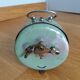 Pale green Bayard alarm clock