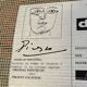 DESSO edition rug, PABLO PICASSO 'Portrait of a woman with a pompom hat'