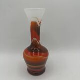 Vase opaline flammée