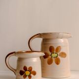Set of 2 ceramic pitchers