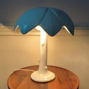 Ceramic palm lamp