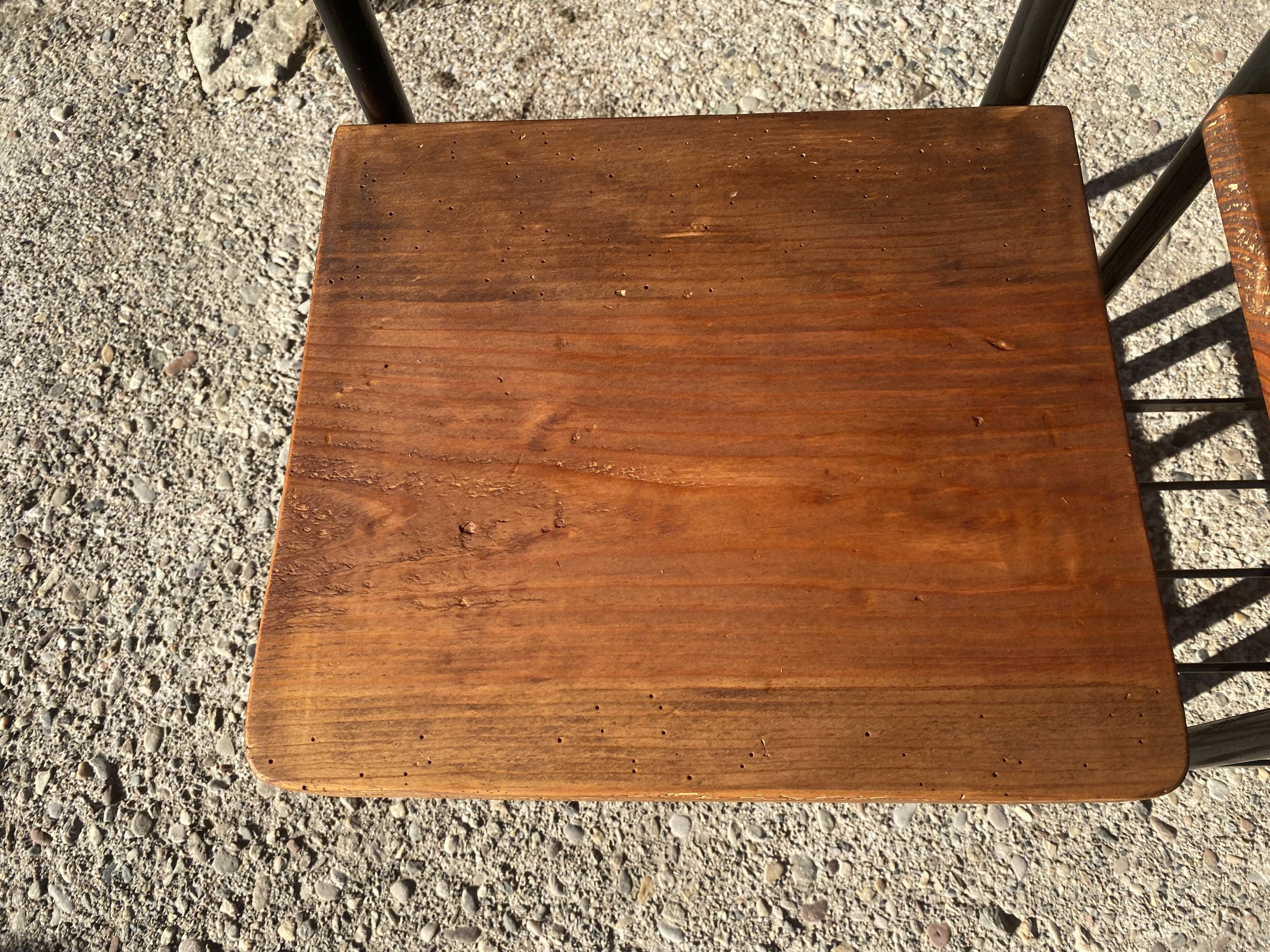 Pair of bedside tables of internant years 50-60