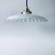 Suspension vintage en verre