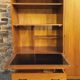 Combined modernist secretary, shelves, closet, wardrobe, vintage, 60s