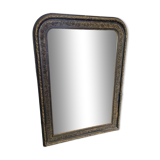 Old mirror Napoleon III, 101×74cms
