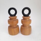 Pair of Richard Nissen Bodum salt and pepper mills.