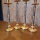 Set of 4 candle holders