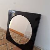 Old 60s Mirror in enamelled sheet metal
