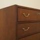Danish teak chest of drawers with six drawers and lockable top drawer, 1960s