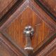Corner unit in solid oak