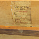 Midcentury showcase in walnut & glass, Drevovyroba Czechoslovakia 1969