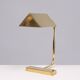 Lampe de table vintage en laiton 1960 Suisse