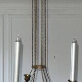 19th century neo-gothic chandelier in gilded bronze
