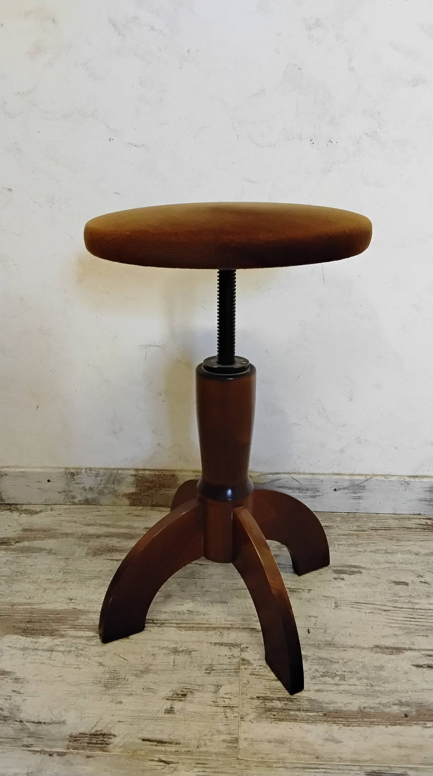 Antique piano stool