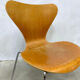 Ensemble de 4 chaises vintage 'Butterfly' 'vlinder' Fritz Hansen Arne Jacobsen