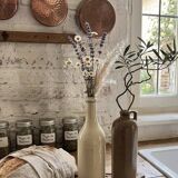 Pair of old stoneware bottles - Ciry le Noble