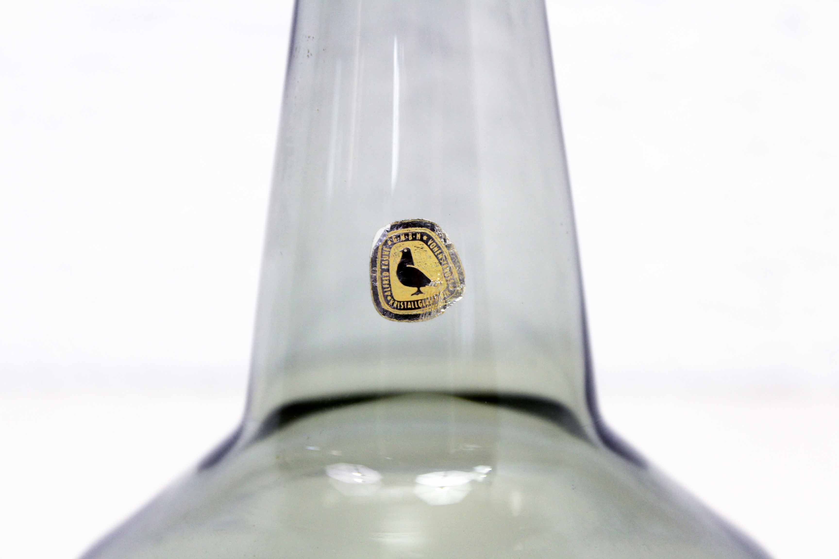 GMBM crystal vase by Alfred Taube