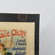Old lithograph framed Place de Clichy