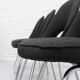 Conference dining chairs set 1970s