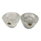 2 crystal candle holders from Argues Frances 🇫🇷