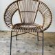 1960s rattan armchair