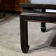 Important Asian Coffee Table, in black lacquered wood – Mid 20th century