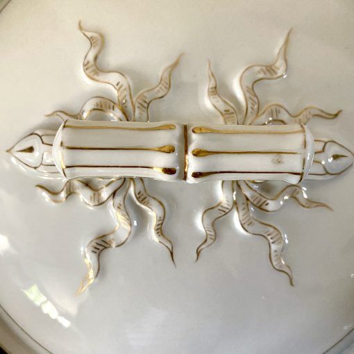 Porcelain soup bowl Alfred Hache & Cie