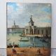 Venice Dogana, Oil on Canvas, Venetian School, style of Francesco Guardi