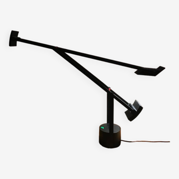 Lampe bureau moderne noire design artemide tizio vintage noir halogène
