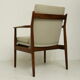 Fauteuil d'Arne Vodder en palissandre Danemark années 1960