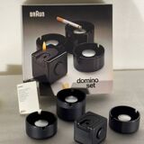 Braun Domino Smoking Set Designer Dieter Rams  Complete with Box