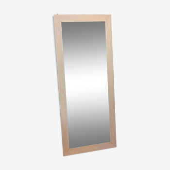 Miroir en bois blanc vieilli 63x153cm