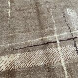 Tapis ancien art deco fait main 140x200 cm