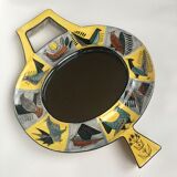 Jean de Lespinasse ceramic mirror