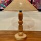 SOLID WOOD LAMP SCANDINAVIAN DESIGN 1960.