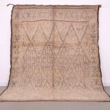 Vintage Handmade Berber Rug 226 CM X 291 CM