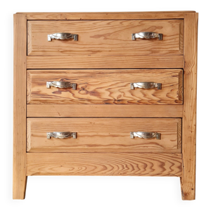 Commode ancienne en pin - brut
