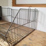 Étagère d'épicerie en métal