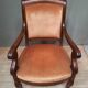 Mahogany armchair