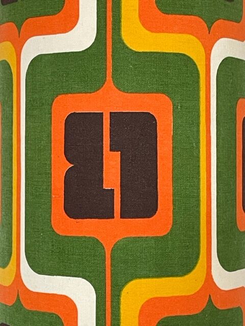 Lampshade Robin H40 D20 fabric 1970