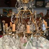 Lustre pampilles cristal