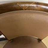 Paire de fauteuils bridge vintage