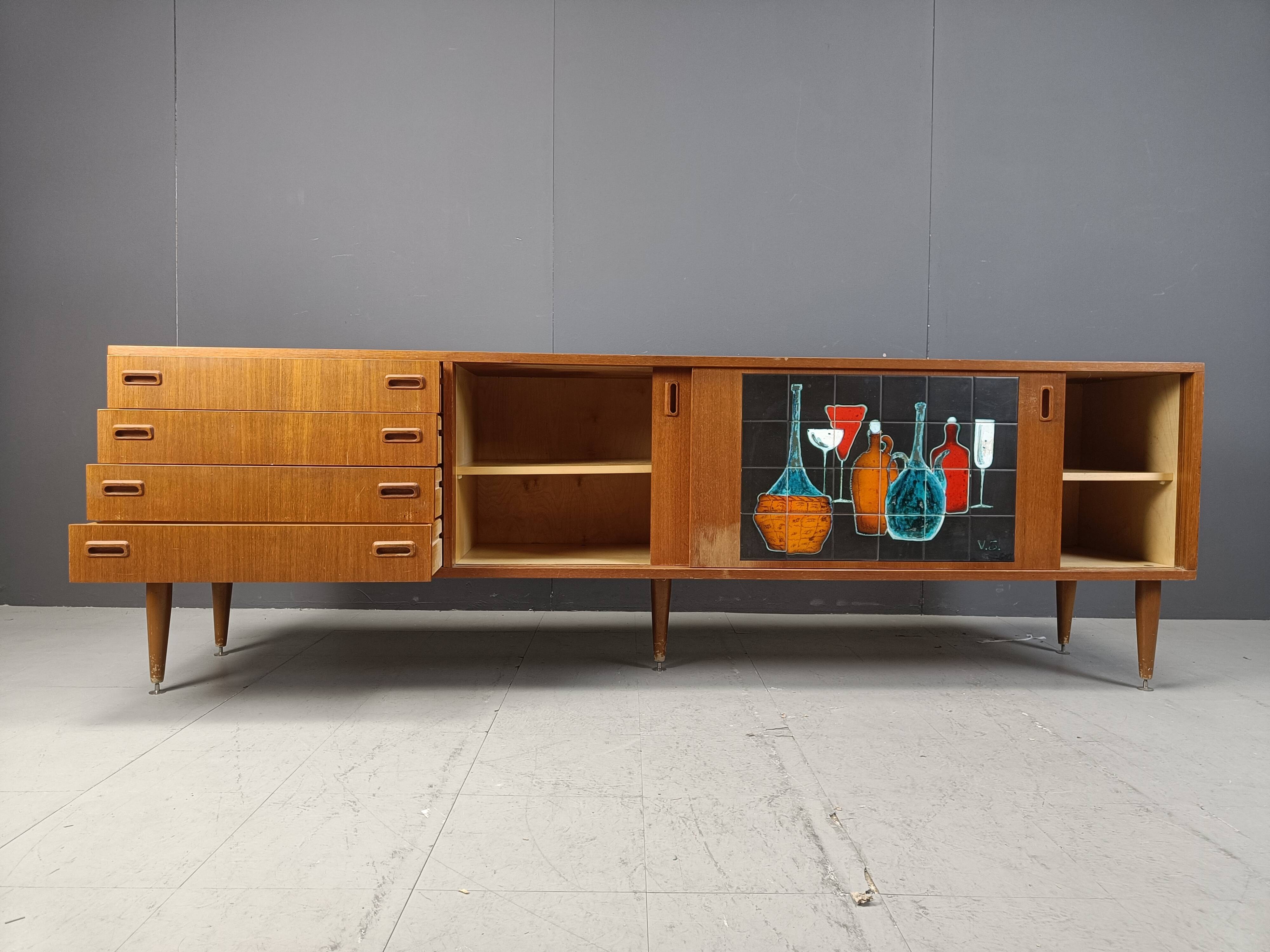 Mid century Belgian sideboard, 1960s